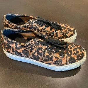 Leopard print sneakers